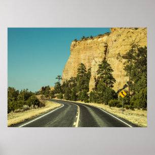 Verenigde Staten Road trip Landscape Poster
