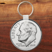 Verenigde Staten Roosevelt Dime Sleutelhanger (Voorkant)