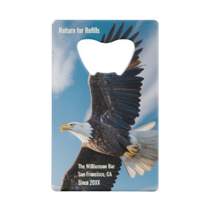 Verenigde Staten Semi-quincentennial Adelaar (1776 Kredietkaart Flessenopener