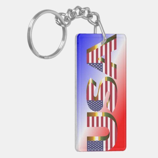 Verenigde Staten Sleutelhanger (Voorkant Links)