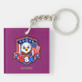 Verenigde Staten Sleutelhanger (Achterkant)