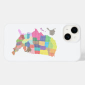 Verenigde Staten Speciale Toeristische Gift Classi Case-Mate iPhone Case (Achterkant (horizontaal))