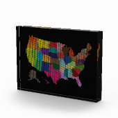 Verenigde Staten Speciale Toeristische Gift Classi Fotoblokken (Rechts)