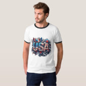 Verenigde Staten T-shirt (Voorkant volledig)