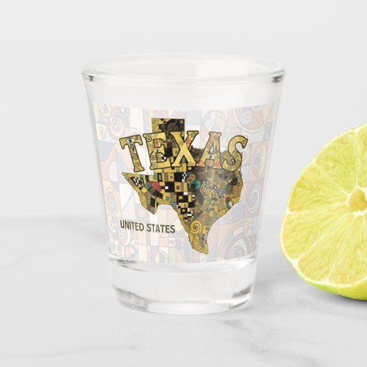 Verenigde Staten - Texas Shot Glas (Voorkant)