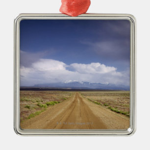 Verenigde Staten, Utah, Vuilwegend landschap Metalen Ornament
