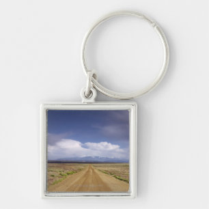 Verenigde Staten, Utah, Vuilwegend landschap Sleutelhanger
