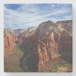 Verenigde Staten, Utah, Zion National Park Stenen Onderzetter