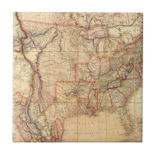 Verenigde Staten van Amerika 12 Tegeltje (Voorkant)