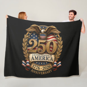 Verenigde Staten van Amerika 250e verjaardag Fleece Deken