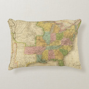 Verenigde Staten van Amerika 4 2 Decoratief Kussen