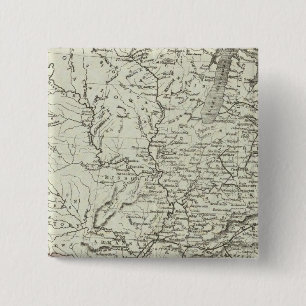 Verenigde Staten van Amerika 6 Vierkante Button 5,1 Cm