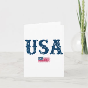 Verenigde Staten van Amerika Amerikaanse vlag 4 ju Kaart