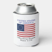 Verenigde Staten van Amerika Blikjeskoeler (Blikje Achterkant)