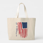 Verenigde Staten van Amerika Grote Tote Bag (Achterkant)