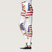 Verenigde Staten van Amerika Leggings van de vlag (Links)