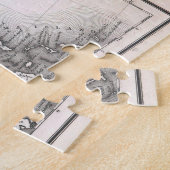 Verenigde Staten van Amerika Map (1857) Legpuzzel (Zijkant)