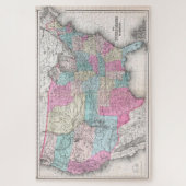 Verenigde Staten van Amerika Map (1857) Legpuzzel (Verticaal)