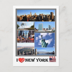 Verenigde Staten van Amerika - New York - Briefkaart