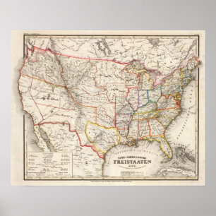 Verenigde Staten van Amerika Poster