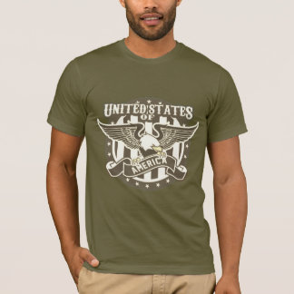Verenigde Staten van Amerika Stekelarend Patriotti T-shirt