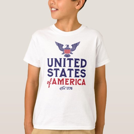 Verenigde Staten van Amerika T-shirt (Voorkant)