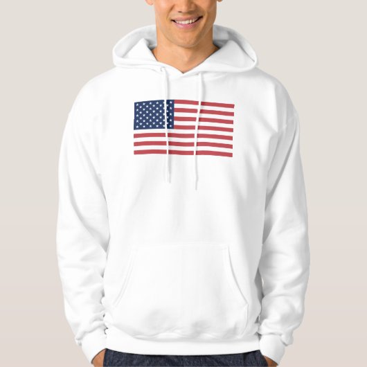 Verenigde Staten van Amerika Vlag-26976 Hoodie (Voorkant)