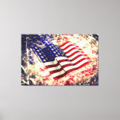 Verenigde Staten van Amerika Vlag Canvas Afbeeldin (Voorkant)