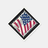 VERENIGDE STATEN VAN AMERIKA VLAG FOREVER STEMPEL SERVET (Hoek)