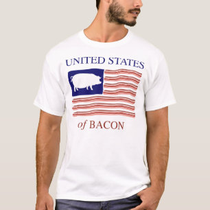 Verenigde Staten van Bacon T-shirt