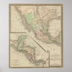 Verenigde Staten van Mexico Poster