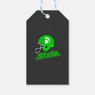 Verenigde Staten van Michigan Green White Cadeaulabel