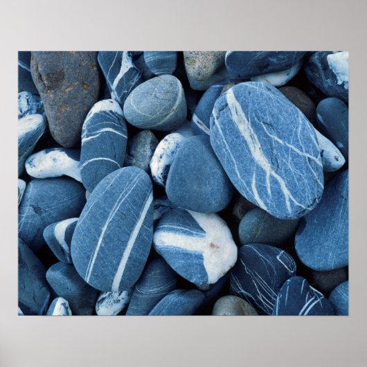 Verenigde Staten, Vermont, ChamPlain, Stones Poster (Voorkant)