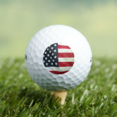 Verenigde Staten - Vlag Golf Balls Golfballen (Insitu Shirt)