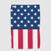Verenigde Staten Vlag Golf Handdoek Patriottisch (Voorkant)