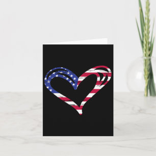 Verenigde Staten vlag Heart American Patriotic Arm Kaart