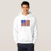 Verenigde Staten - vlag Hoodie (Voorkant volledig)