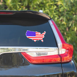 Verenigde Staten Vlag Land Patriottisch Amerikaans Sticker