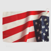 Verenigde Staten vlag sluiting Golfhanddoek (Horizontaal)
