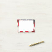 Verenigde Staten vlag sluiting Post-it® Notes (Op bureau)