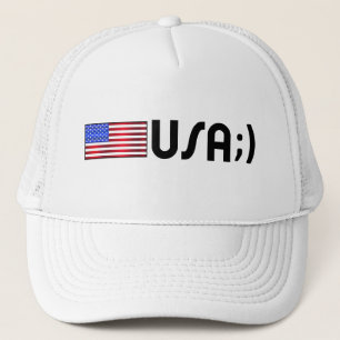 "Verenigde Staten;) vlag" Trucker Pet