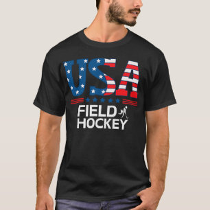 Verenigde Staten Vlag USA Veldhockey Team Sport T-shirt