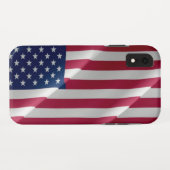 VERENIGDE STATEN VLAG WAKING Case-Mate iPhone CASE (Achterkant (horizontaal))