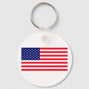 Verenigde Staten vlaggen de MUSEUM Zazzle Sleutelhanger
