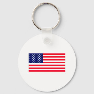 Verenigde Staten vlaggen de MUSEUM Zazzle Sleutelhanger