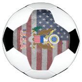 Verenigde Staten Voetbal (Gedraaid)
