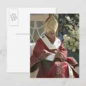 Verenigde Staten, Washington, D.C. Paus Benedictus Briefkaart (Voorkant / Achterkant)