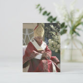 Verenigde Staten, Washington, D.C. Paus Benedictus Briefkaart (Staand voorkant)