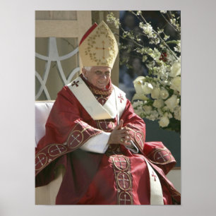 Verenigde Staten, Washington, DC Pope Benedict Poster
