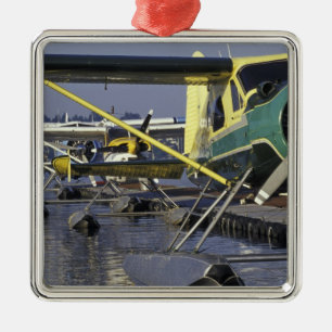 Verenigde Staten, Washington, Seattle, Seaplanes d Metalen Ornament